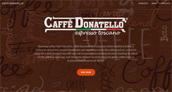 Desktop Screenshot of caffedonatello.com